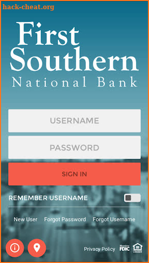 First Southern National Bank screenshot