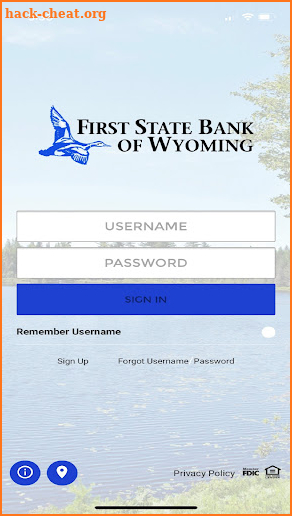First State Bank of Wyoming screenshot