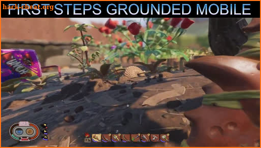 First steps for mobile Grounded screenshot
