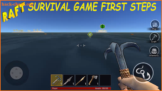 First steps for Raft Survival Game Free 2k20 screenshot