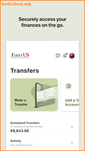 First U.S. Mobile Banking screenshot