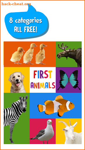 First Words for Baby: Animals screenshot