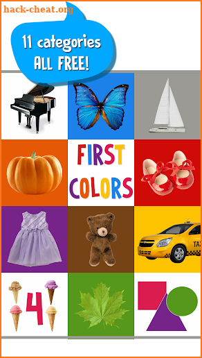 First Words for Baby: Colors screenshot