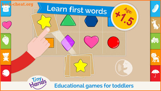 First words kids learn to read screenshot