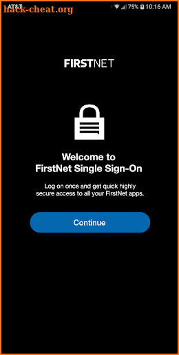 FirstNet Single Sign-On screenshot