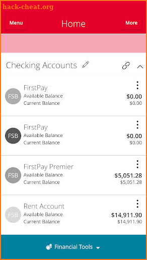 Firstrust Bank screenshot