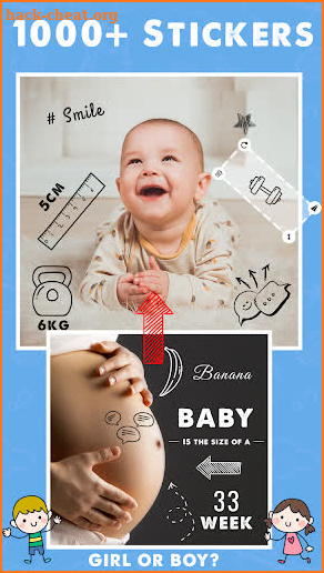 FirstSmile - Baby book art screenshot