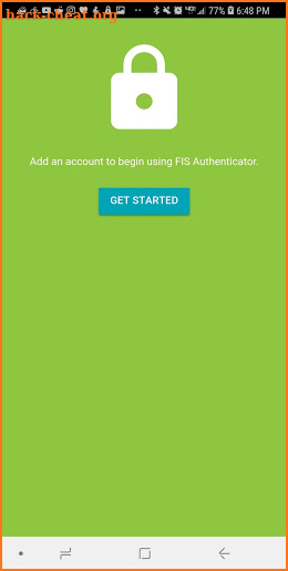 FIS Authenticator screenshot
