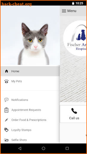 Fischer Animal Hospital screenshot