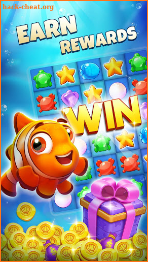 Fish Crush 2 - 2020 Match 3 Puzzle Free New screenshot
