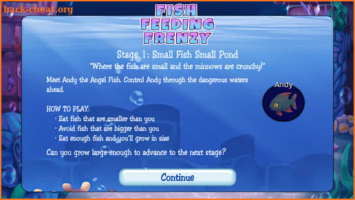 Fish Feeding Frenzy Adventure screenshot