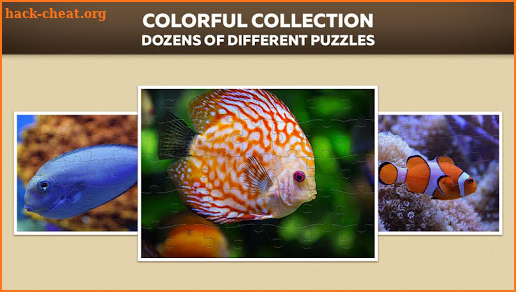 Fish jigsaw puzzles screenshot