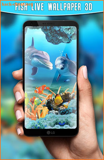 Fish Live Wallpaper 3D Aquarium Background HD :PRO screenshot