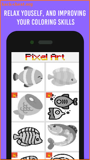 Fish Paint By Number - Fishs screenshot