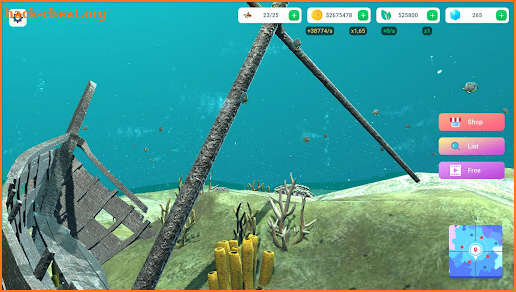 Fish Room - 3D Aquarium IDLE screenshot