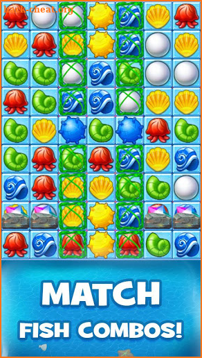 Fish Scapes Games - Fish Games & Free Match 3 Game screenshot