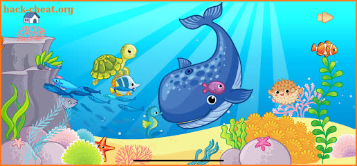 FISH sea animal games for kids screenshot