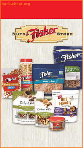 Fisher Nuts Store screenshot