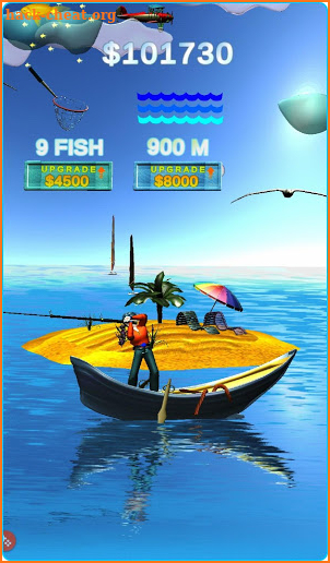 FisherMan John - Fishing Game screenshot