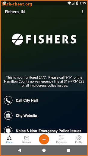 Fishers Connect screenshot