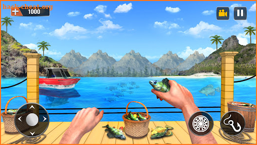 Fishing Boat Simulator Offline: Wild Fishing Game screenshot