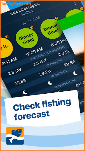 Fishing Forecast Pro: fish the best times & spots screenshot