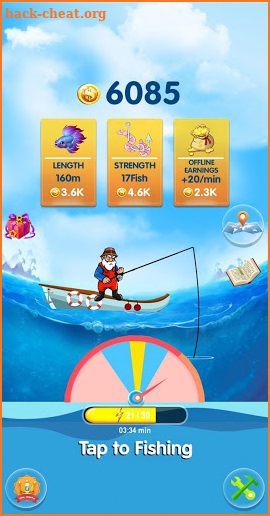 Fishing New Land screenshot