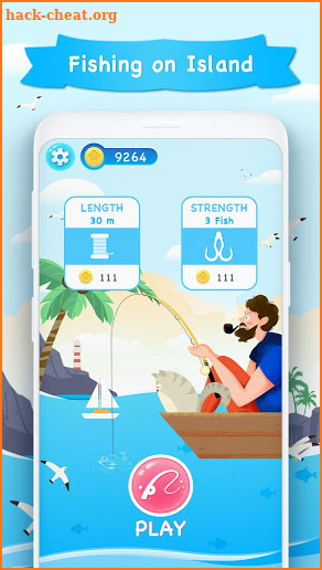 Fishing on Island screenshot