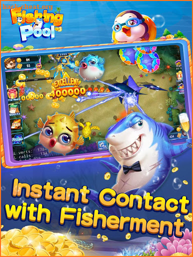 Fishing Pool-Free Slots,Fishing Saga screenshot