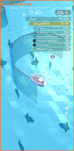 Fishingnet 3D : Battle io game screenshot