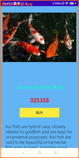 FishStore screenshot