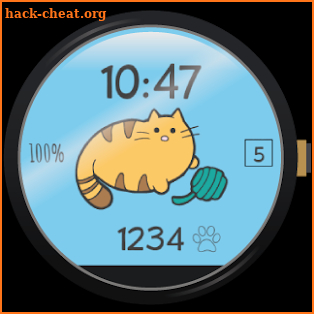 Fit Cat - Watch Face screenshot