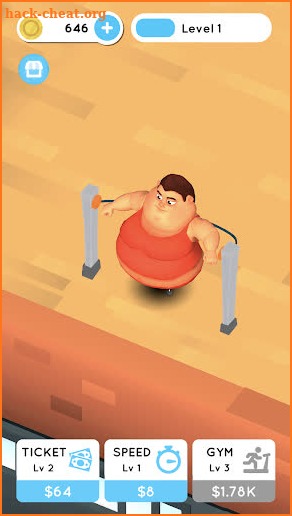 Fit the Fat: Idle Gym screenshot
