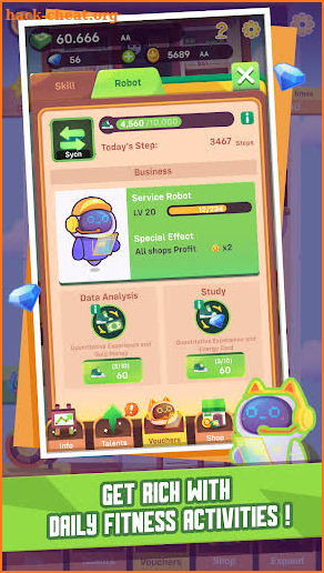 Fit Tycoon - Business Clicker with a healthy twist screenshot