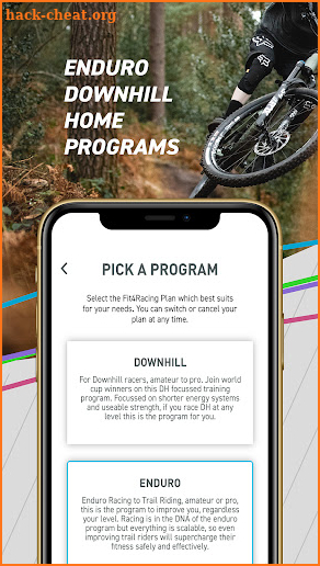 Fit4Racing - MTB Fitness Coach screenshot