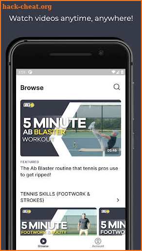 Fit4tennis screenshot