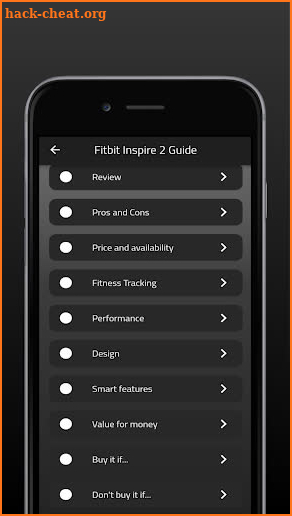 Fitbit Inspire 2 Guide screenshot