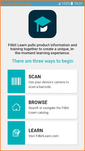 Fitbit Learn-Retail Training screenshot