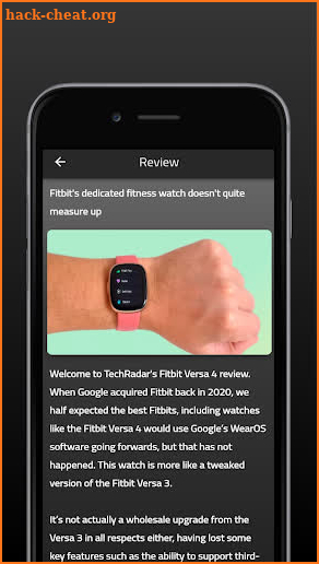 Fitbit Versa 4 Guide screenshot