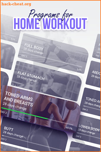 FitBody: workout trainer, lose weight & nutrition screenshot