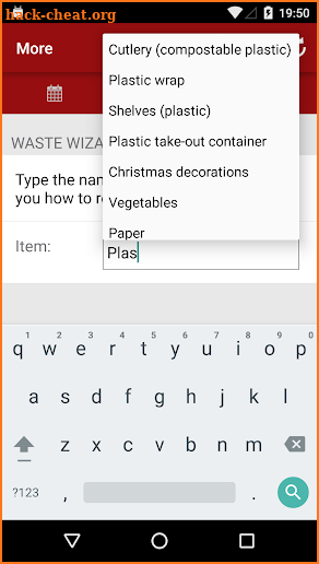 Fitchburg Trash & Recycle Tool screenshot