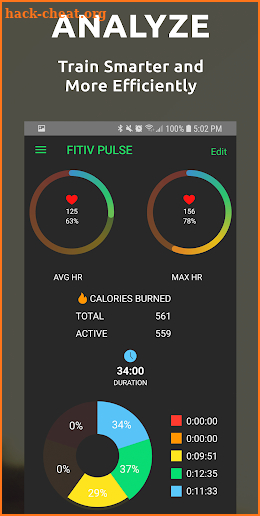 FITIV Pulse: Heart Rate Monitor ❤️ Workout Tracker screenshot