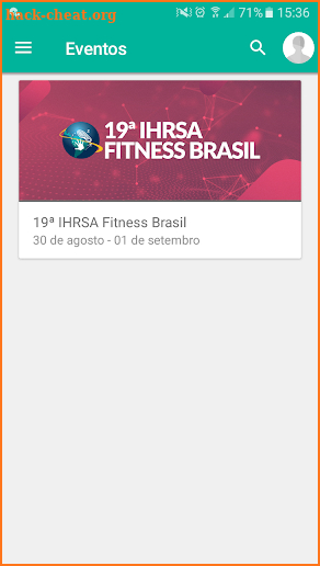 Fitness Brasil - Eventos screenshot