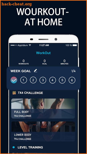 Fitness Coach - No Equipment, Body Workout screenshot