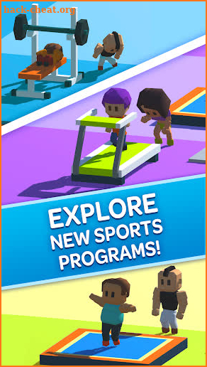 Fitness Corp. - idle sport business games screenshot