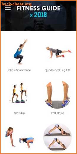 Fitness Guide x 2018 screenshot