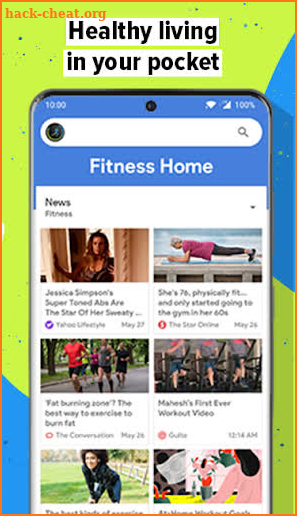 Fitness Home - Healthy Living Companion screenshot