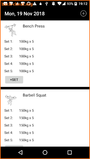 Fitness Tracker - Gym Log, Workout Trainer screenshot
