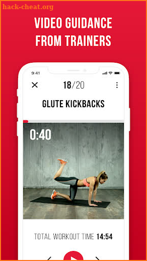 Fitness Workouts at Home - Motics screenshot