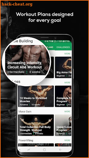 Fitvate - Gym Workout & Fitness App screenshot